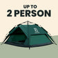 Small-Sized 3 Secs Tent + FREE Camping Tarp (Up to 2 Person, CA)
